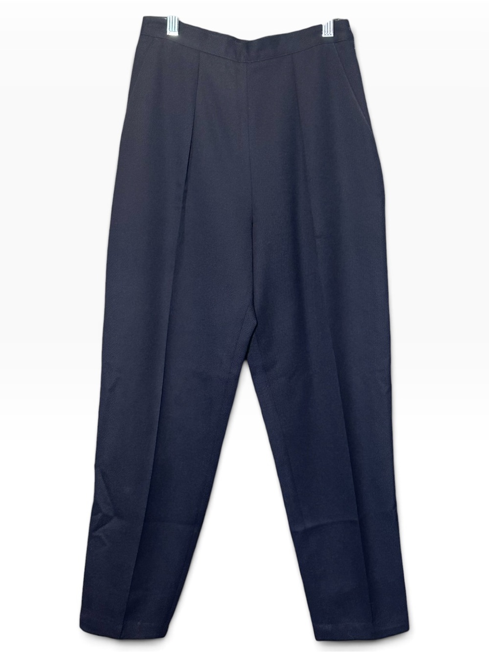 Lauren Ralph Lauren 6P 100% Wool Pants Navy High Rise USA Made Vintage Academia